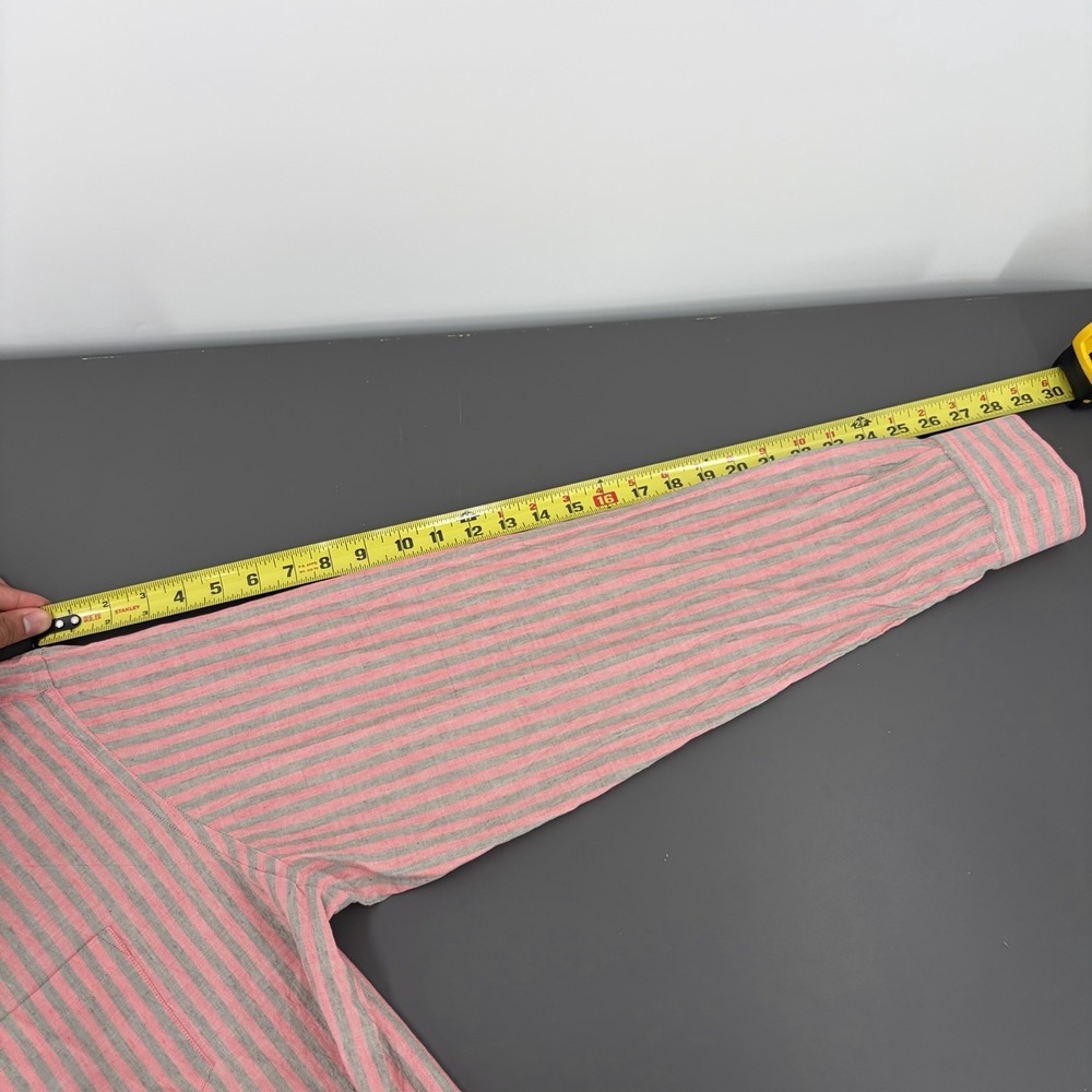 Borgo28 Shirt Mens 2XL Linen Cotton Blend Red Striped Made in Italy Button Up - Picture 9 of 11